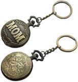 IKTU Watch Keychain Vintage Pocket Watch Unisex Watch {Metallic} Mom